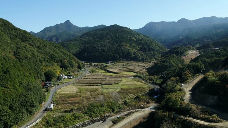 石木ダム建設計画地