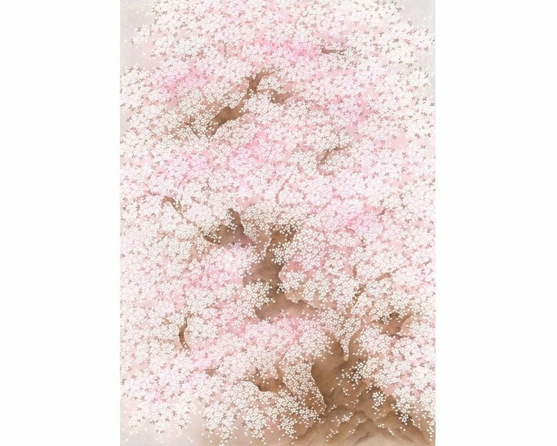 季節限定で発売された柄の例、桜絵羽柄（写真提供：蔭山株式会社）
