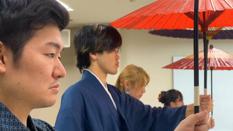 「地歌舞伎」の稽古