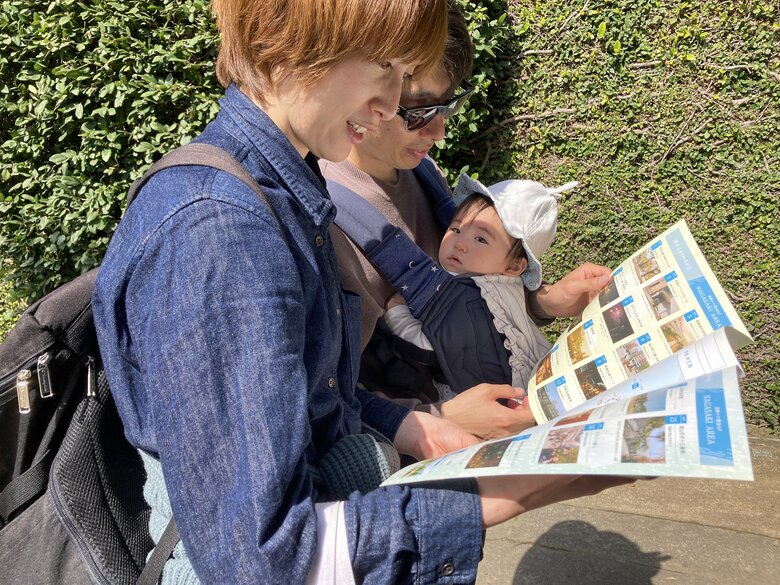 ロケ地マップを片手に聖地巡礼