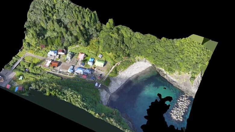 「藻場管理等に向けた地域環境の3次元化」（映像提供）北海道庁