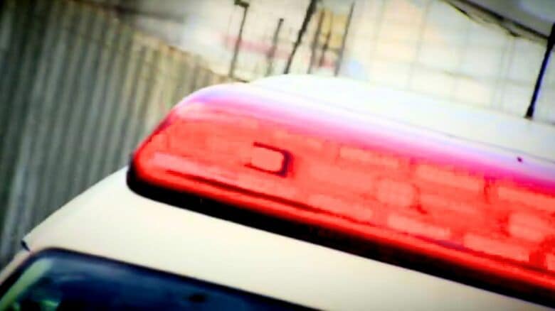 救急車の赤色灯　※資料