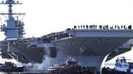 米海軍の最新鋭原子力空母「ジェラルド・R・フォード」就航