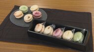 玉ねぎや春菊を使った「マカロン」…大量廃棄される規格外の野菜を再利用 彩りも美しく【岡山発】