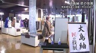 『大島紬』を集めた展示会(熊本)