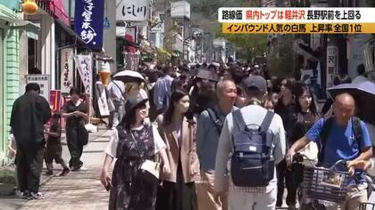 長野県内トップは軽井沢の旧軽井沢銀座通り　インバウンド人気の白馬村は3年連続で上昇率全国1位　相続税などの基準となる土地の価格「路線価」