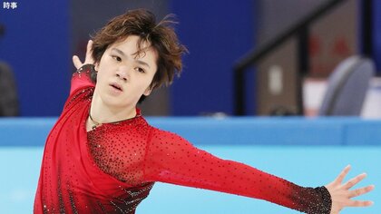 北京五輪 フィギュア宇野昌磨「ダメだったら真剣に謝ろうと」“攻めの滑り”で自己ベスト「団体」初のメダルへ好発進