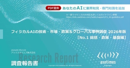 フィジカルAIの技術・市場・政策を調査 2040年予測189兆円