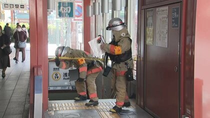【速報】東京メトロ銀座線の浅草～三越前間で運転見合わせ続く　再開は午後8時ごろにずれ込む見通し