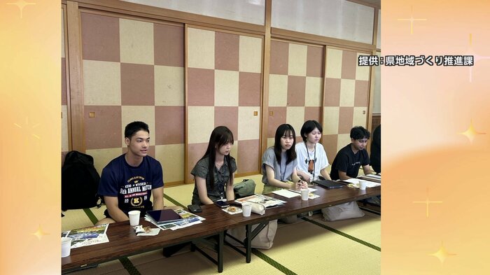 秋田・五城目町でのワークキャンプに参加した学生たち