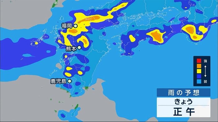 熊本で再び大雨のおそれ 鹿児島や宮崎も警戒を