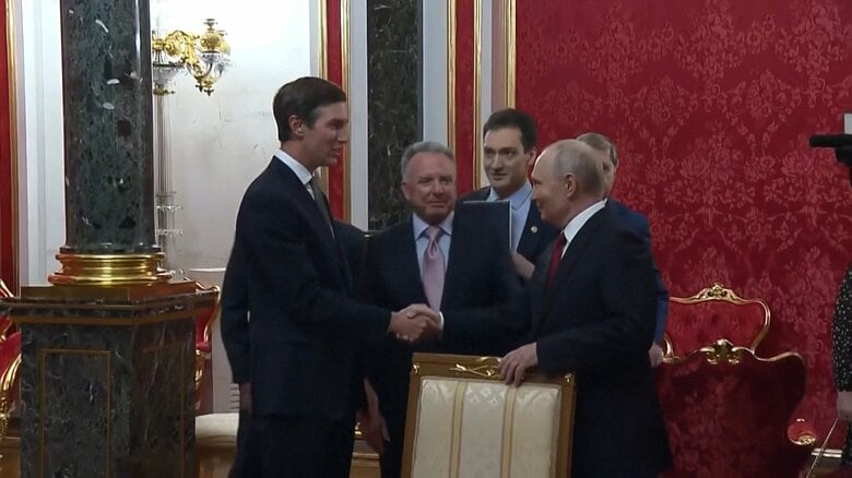 ロシアのプーチン大統領 トランプ大統領特使らとウクライナ情勢で会談　アメリカから複数の新和平案を提示｜FNNプライムオンライン
