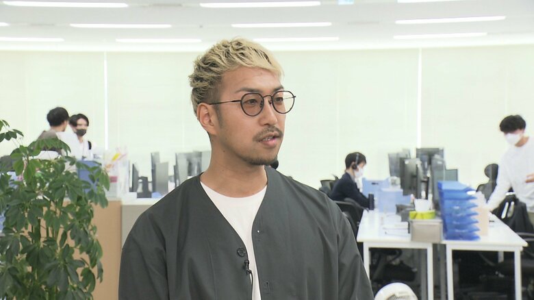 取材に応じる「ナイル」の宮野衆執行役員