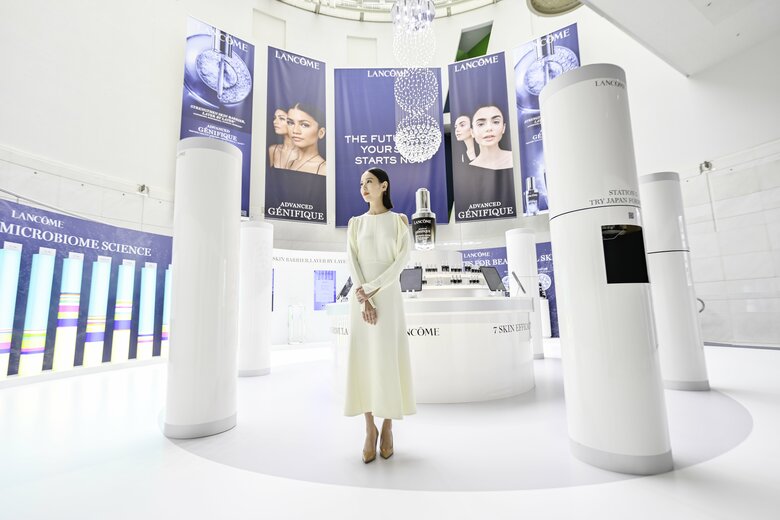 「ランコム 美肌菌 ステーション」POP UP イベント開催記念  ～ランコム ミューズ 5年目を迎える戸田恵梨香さんとの軌跡～