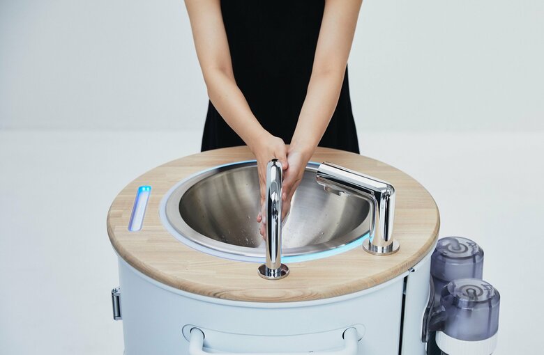 使った水の多くを再利用できる