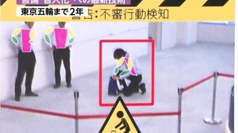 【東京五輪】警備の人手不足を懸念。変装も不審行動もAIが検知する“省人化”最新技術