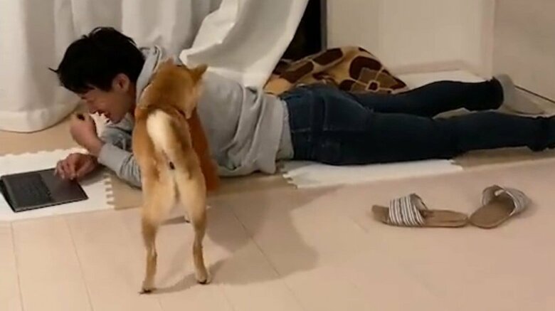 パパさんも笑顔