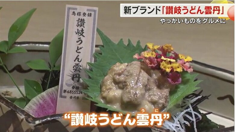 讃岐うどん雲丹