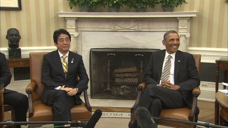 日米首脳会談（ワシントン・2013年2月）
