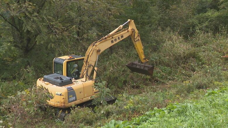荒川河川敷（関川村）
