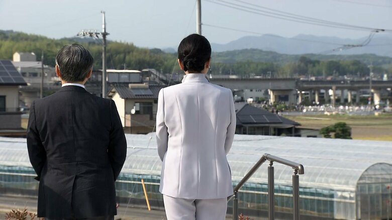 川が決壊し浸水した地域に整備された「まびふれあい公園」をご訪問