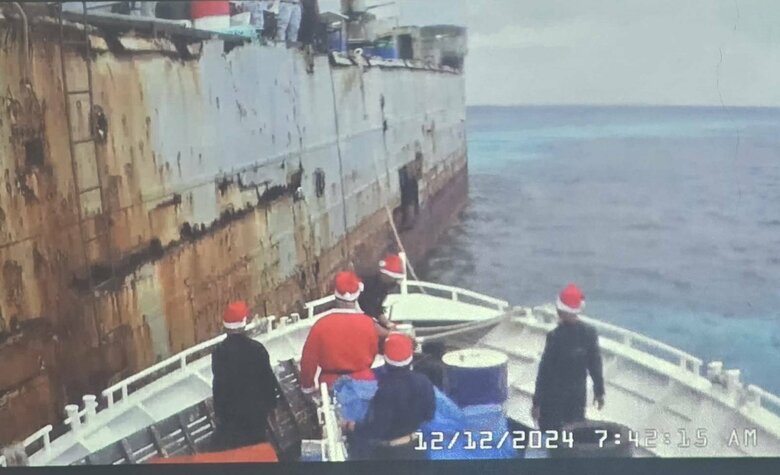 シエラマドレ号への物資補給任務