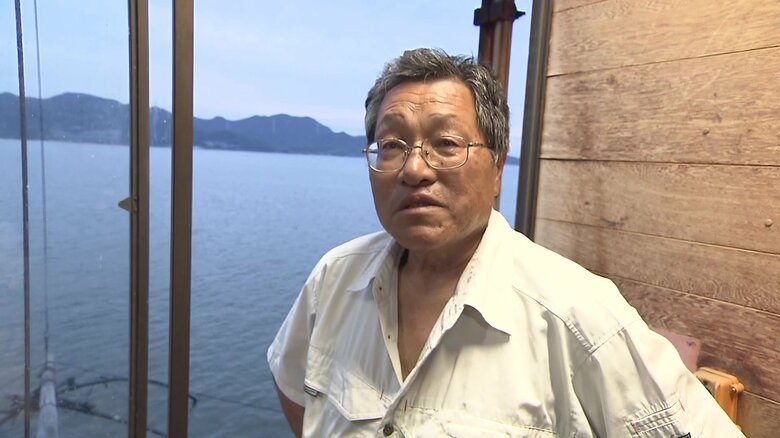 小屋を管理する近藤清史さん