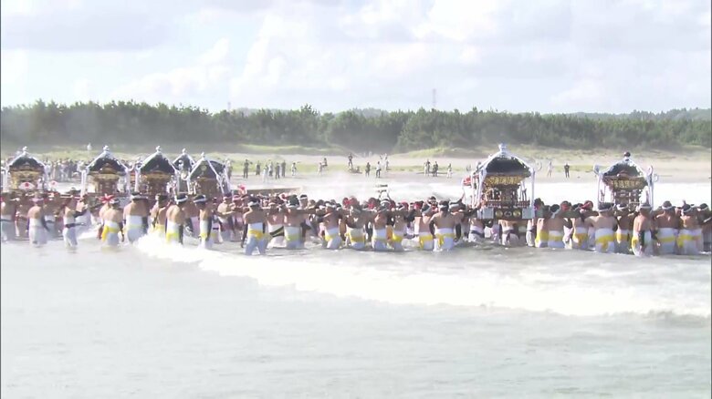 「汐ふみ」の様子