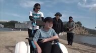 障害ある人も水陸両用車いすで観光名所の「エンジェルロード」楽しんで…小豆島でイベント初開催【香川】