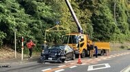 【速報】あわら市の国道8号でトラックと乗用車が正面衝突　1人がドクターヘリ、3人が救急車で搬送　現場は片側1車線の緩いカーブ