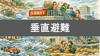 垂直避難とは?道路が歩けるほどの浸水でも注意…2階以上に避難へ
