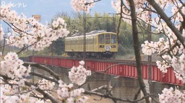 “ガチャコン”近江鉄道 愛され続ける『サクラの駅』(滋賀県)