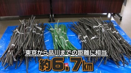 相次ぐ電線窃盗　愛知では「東京～品川」の距離を一気に盗む　沖縄では100万円超の被害　背景に銅の価格高騰