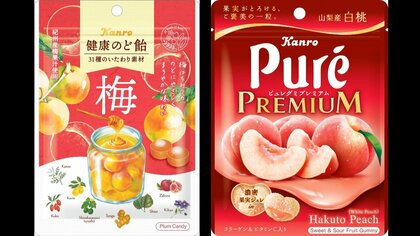 カンロ　9月から「健康のど飴」など4%から15%値上げ　「ピュレグミプレミアム」は内容量変更し価格引き上げ