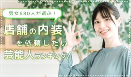 店舗内装を芸能人にプロデュースしてもらえるなら?「店舗内装を依頼したい芸能人」1位はDIYが得意なヒロミが獲得!