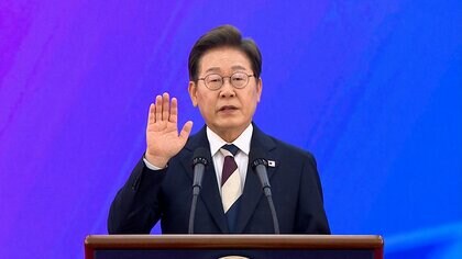 今後の対日関係は　李在明氏が韓国大統領に就任　2016年取材時に語ったことは…“選挙戦略”象徴の青と赤配色「スニーカー」