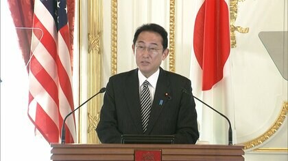 【速報】日米首脳共同会見「中国めぐる課題に日米で緊密に連携」