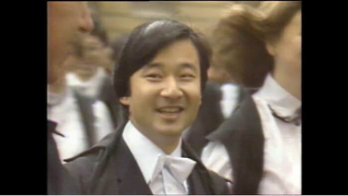 オックスフォード留学中の陛下 1983年10月