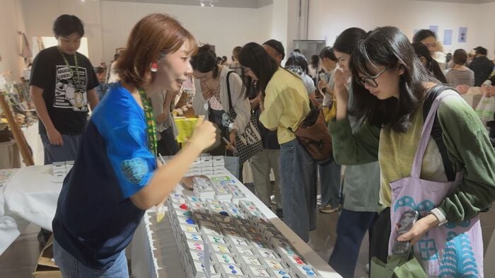 中国でのイベント出店（提供：山﨑マーク）