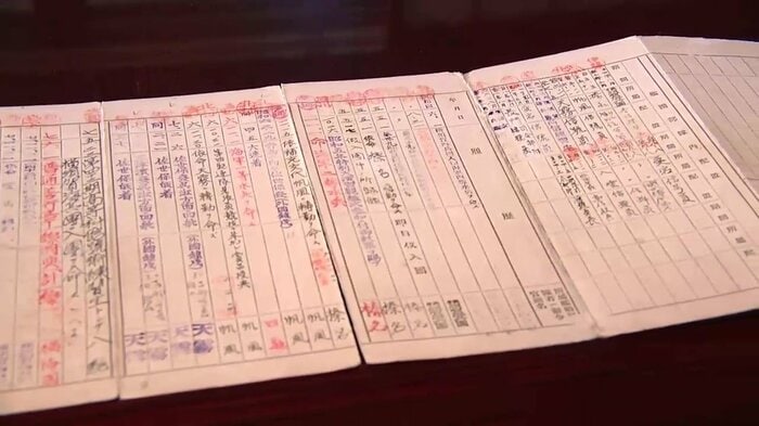 慶蔵さんの軍に入ってからの履歴書