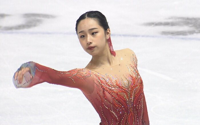 笑顔と力強いステップで会場を魅了させた山下真瑚