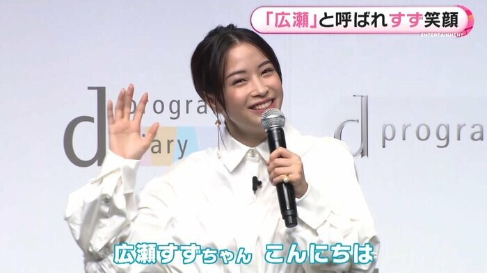 笑顔で「こんにちは」