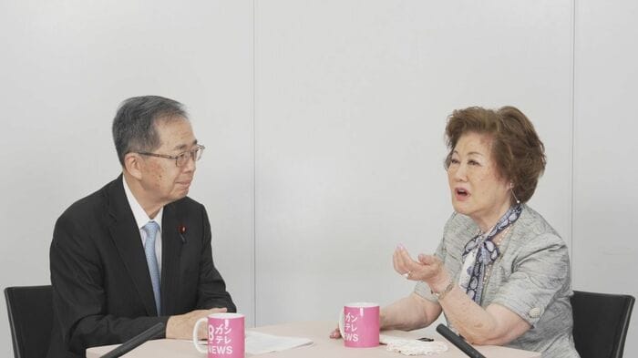 斉藤鉄夫氏と池坊保子氏