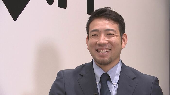 息子の話をするとき、笑顔が絶えない菊池投手