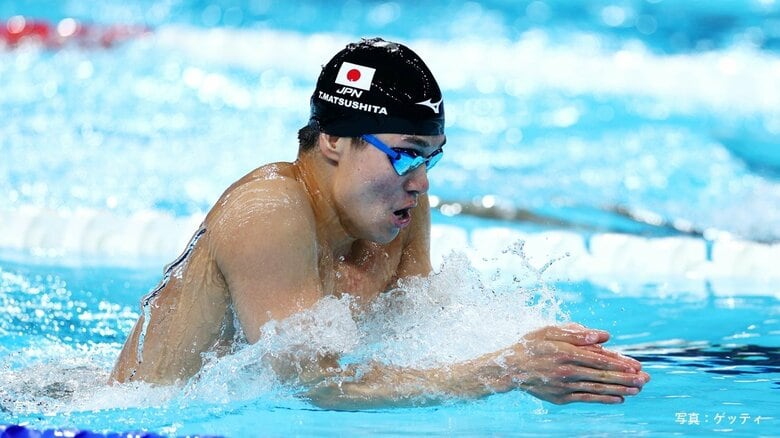 【速報】松下知之(18)が自己ベスト更新で銀メダル　瀬戸大也(30)は7位　パリ五輪・競泳男子400m個人メドレー｜FNNプライムオンライン