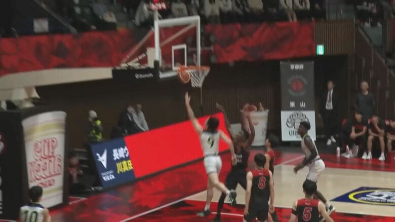 【高校バスケ・男子】帝京長岡が首位チーム相手に奮闘！最終戦で待望の初勝利 U－18日清食品トップリーグ｜FNNプライムオンライン