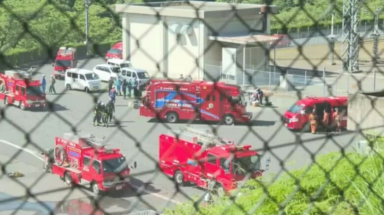 「機械が爆発した」発電所での作業中に地下トンネルに煙が充満…作業員43人のうち2人がけが（鳥取）｜FNNプライムオンライン
