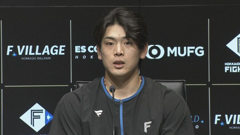 【日本ハム】野村佑希「60点、70点ぐらい」悔しさ胸にCSへ「日本一になれるよう、力になりたい」｜FNNプライムオンライン