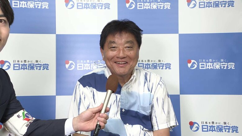 【衆議院総選挙・開票速報】“選挙モンスター”保守・河村たかし共同代表に直撃…大躍進！日本保守党が議席獲得へ「地方議員の家業化止める」｜FNNプライムオンライン