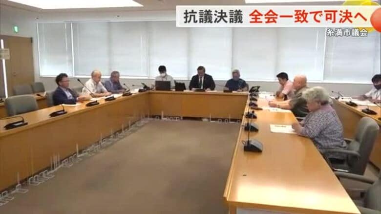 西田議員発言に糸満市議会が抗議決議へ　沖縄県マスコミ労協も抗議声明｜FNNプライムオンライン